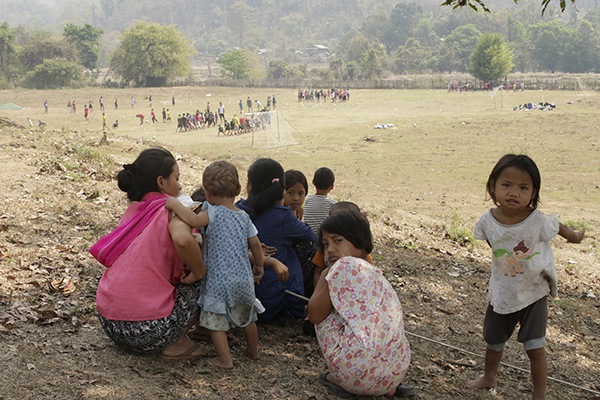 The Festival attracted a big local crowd.